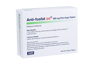 ANTI-FOSFAT CC 500 MG 100 TABLET